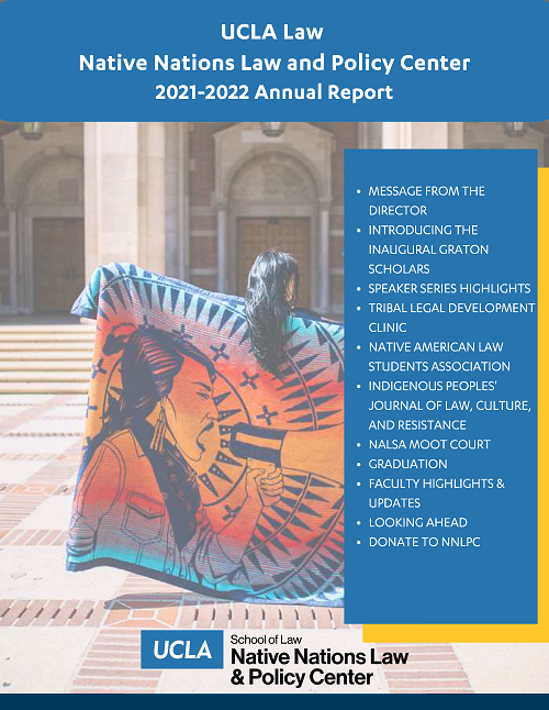 Native Nations Publications UCLA Law